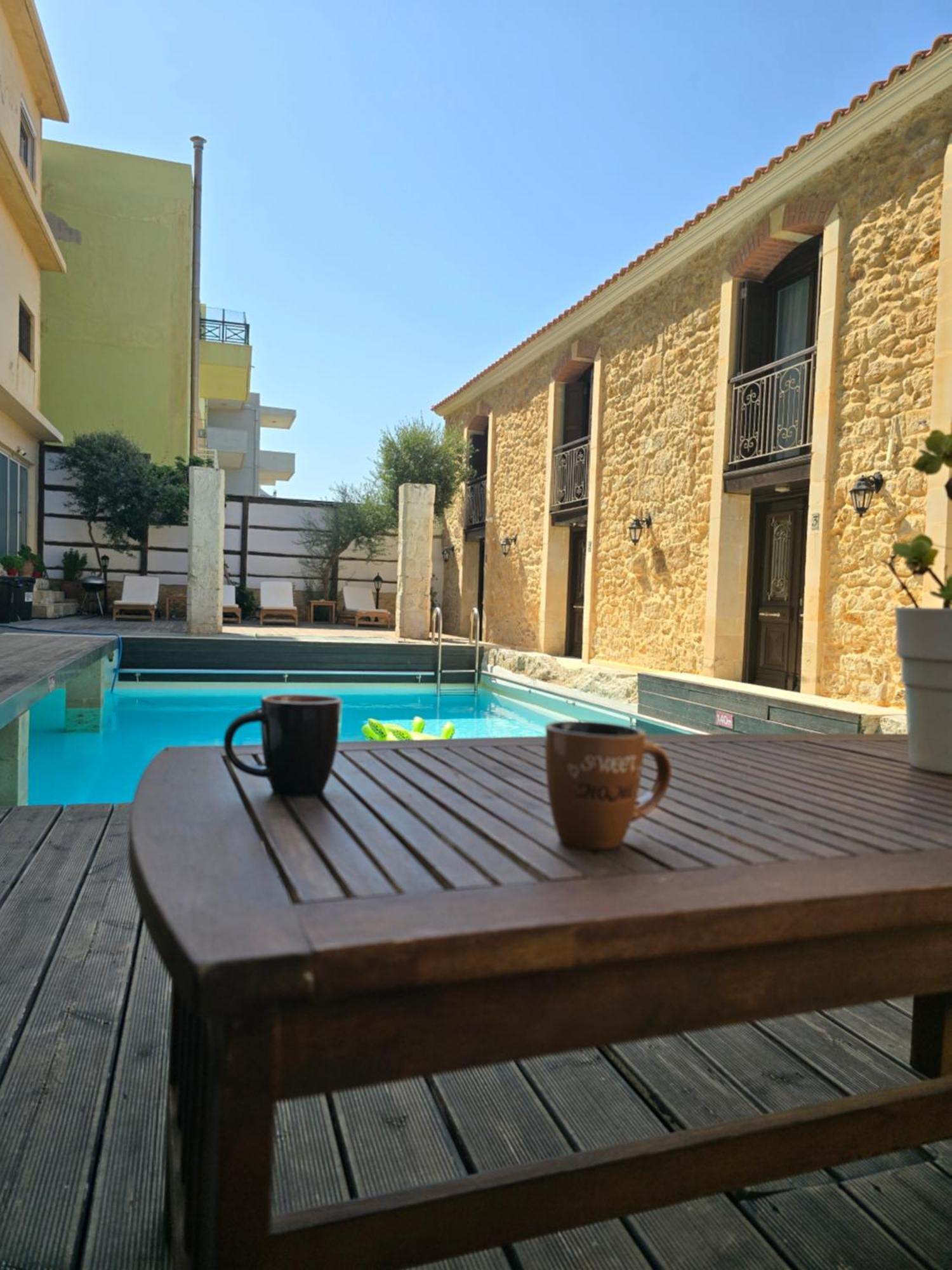 Volakas Beachfront Suites Rethymno  Exterior photo